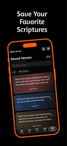 Bible Scroll: Swipe Scripture Screenshot 7 of 9