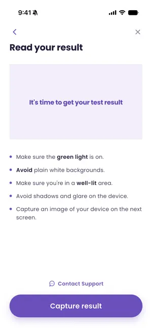Visby Medical screenshot 2