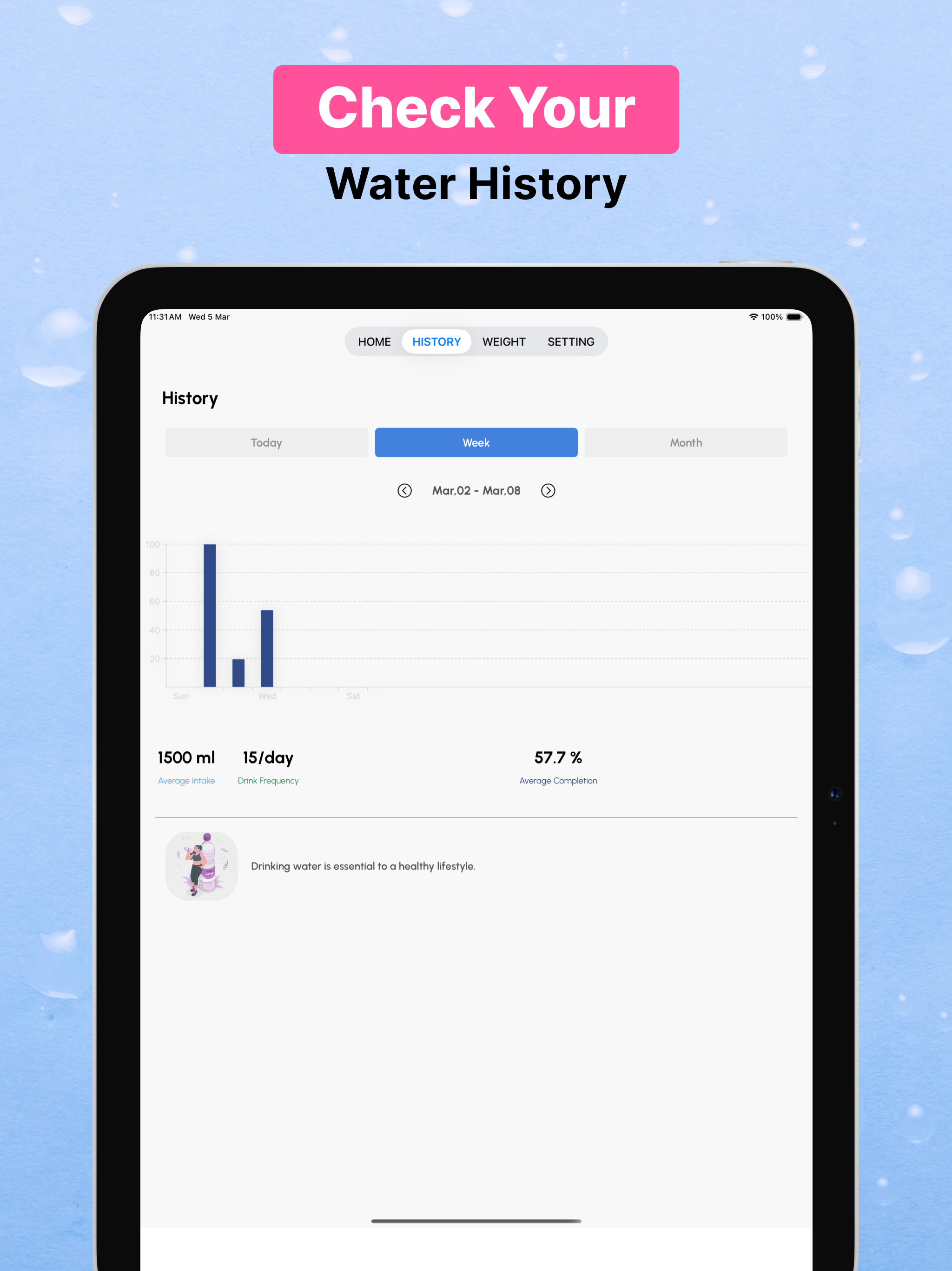 Drink Water Reminder Tracker · screenshot 7