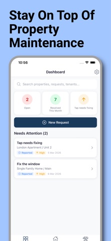 TenantPad — Maintenance screenshot