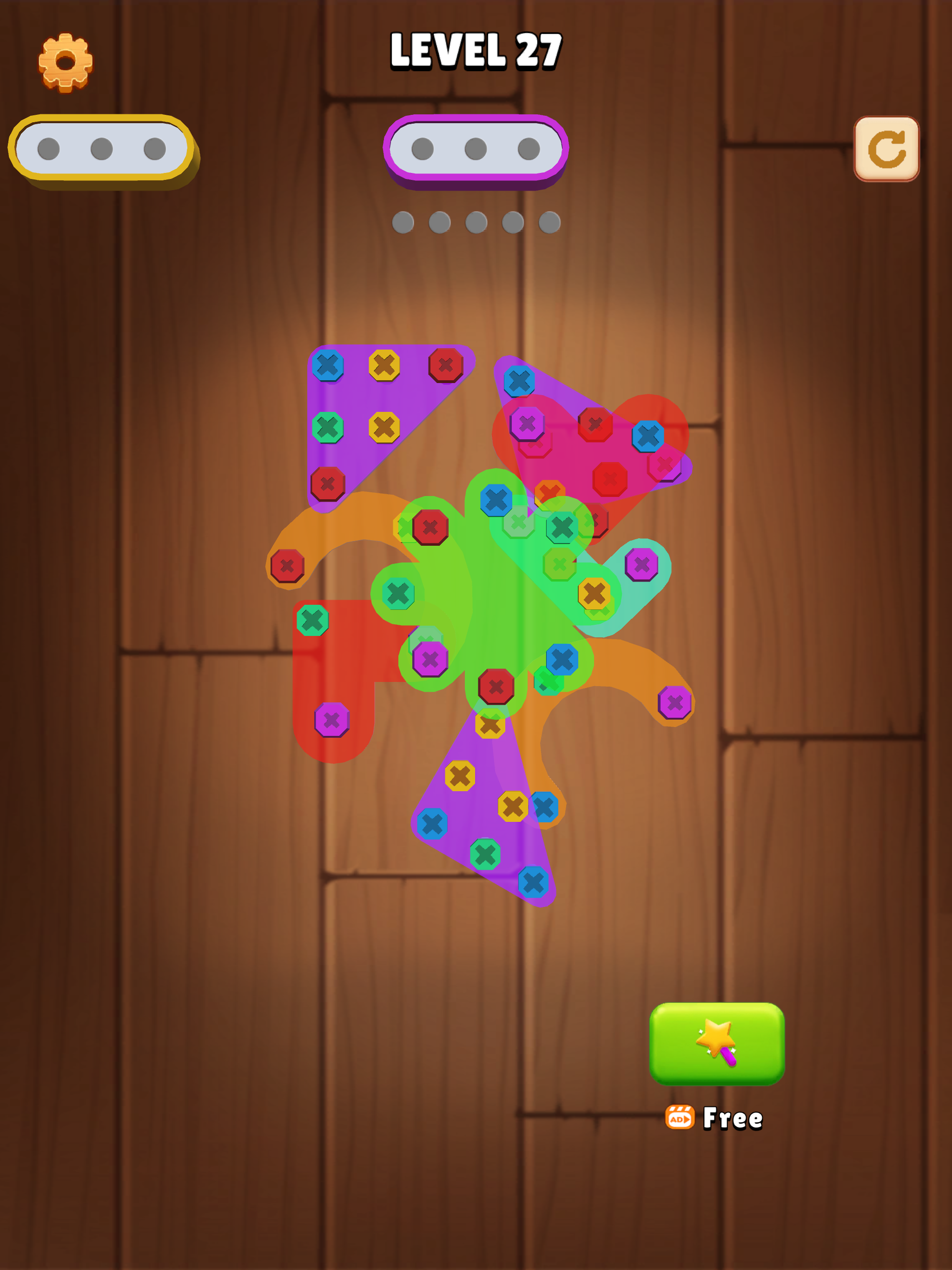 Screw & Pixel: Coloring Sort