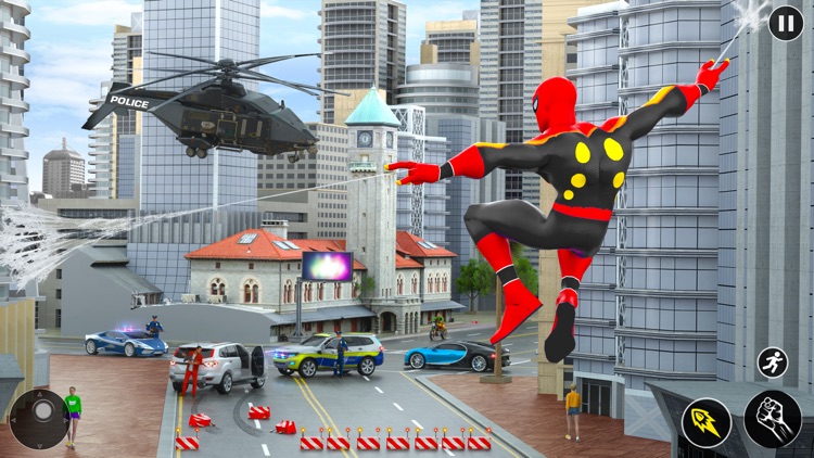 Spider Hero Games Rope Hero