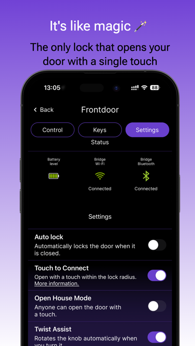LOQED Smart Lock Screenshot