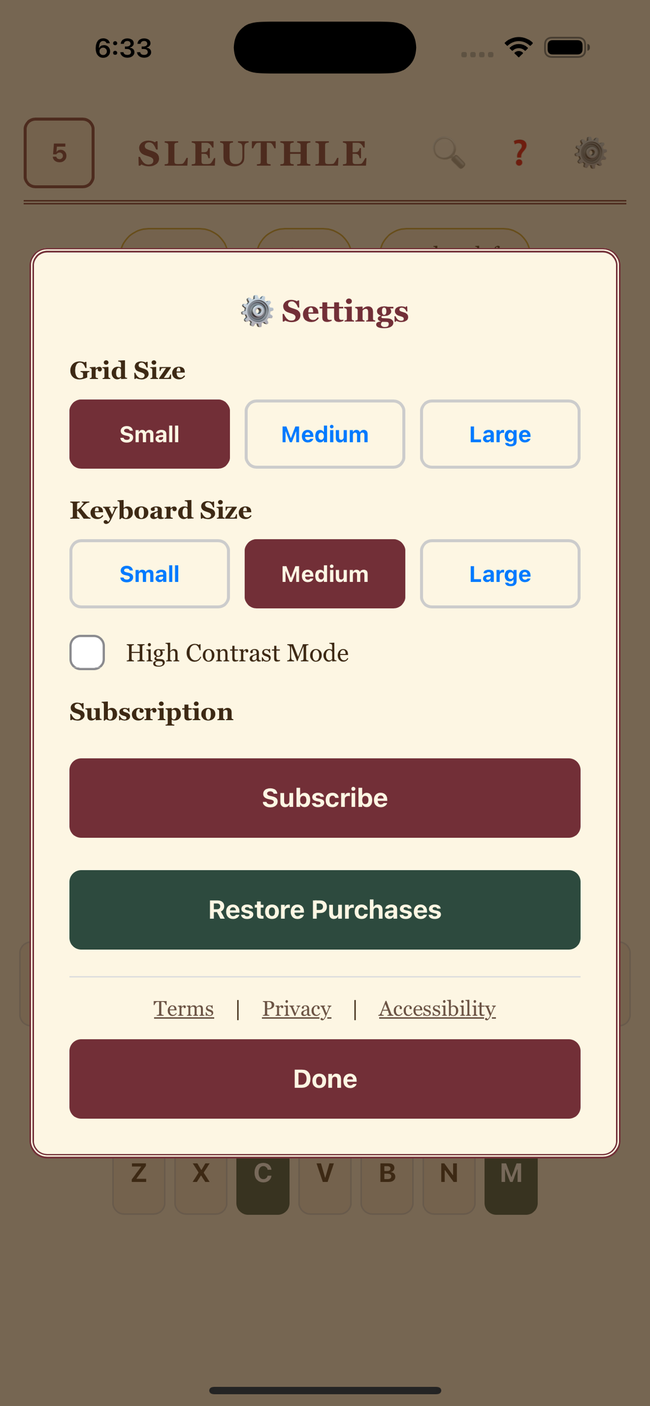 Sleuthle screenshot 6