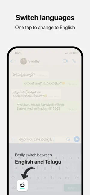 Desh Telugu Keyboard screenshot 3