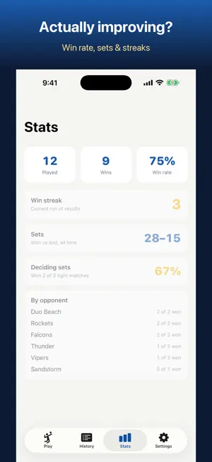 Mintonette: Volleyball Score screenshot 3