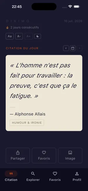 Diximo — Citations & Sagesse screenshot 3