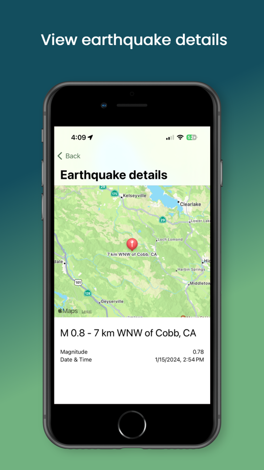 Epicentral - Track Earthquakes - 1.2.1 - (iOS)