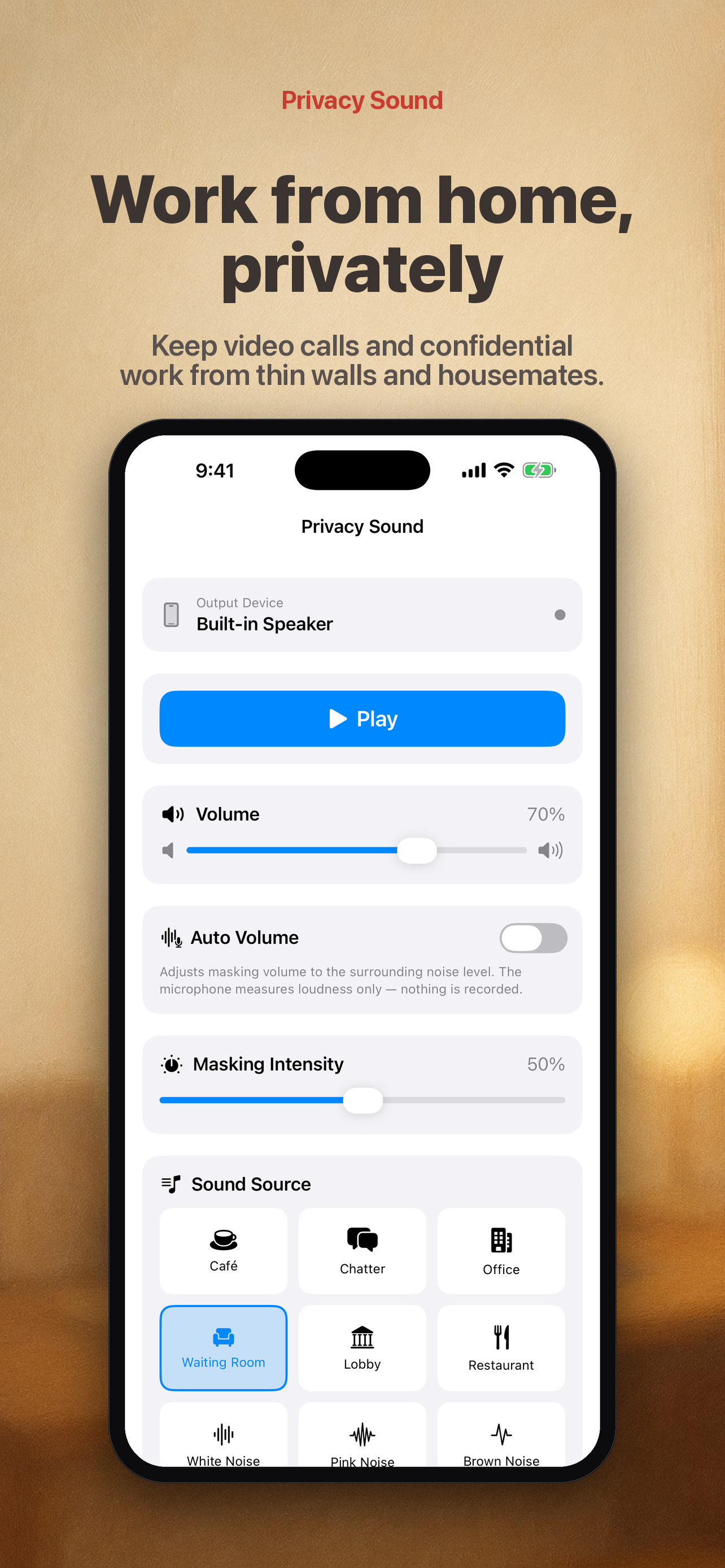 Privacy Sound – Sound Masking screenshot 7