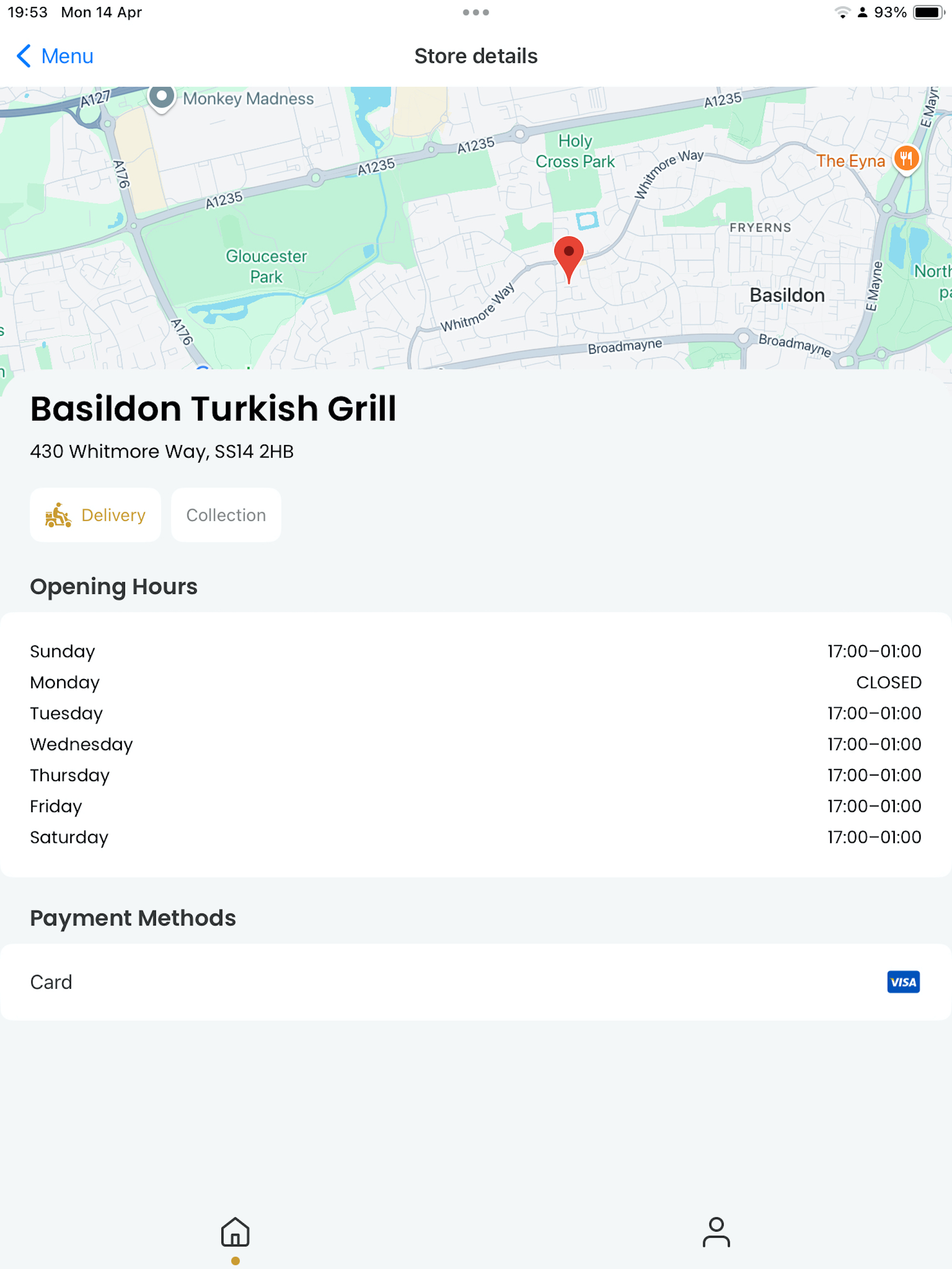 Basildon Turkish Grill