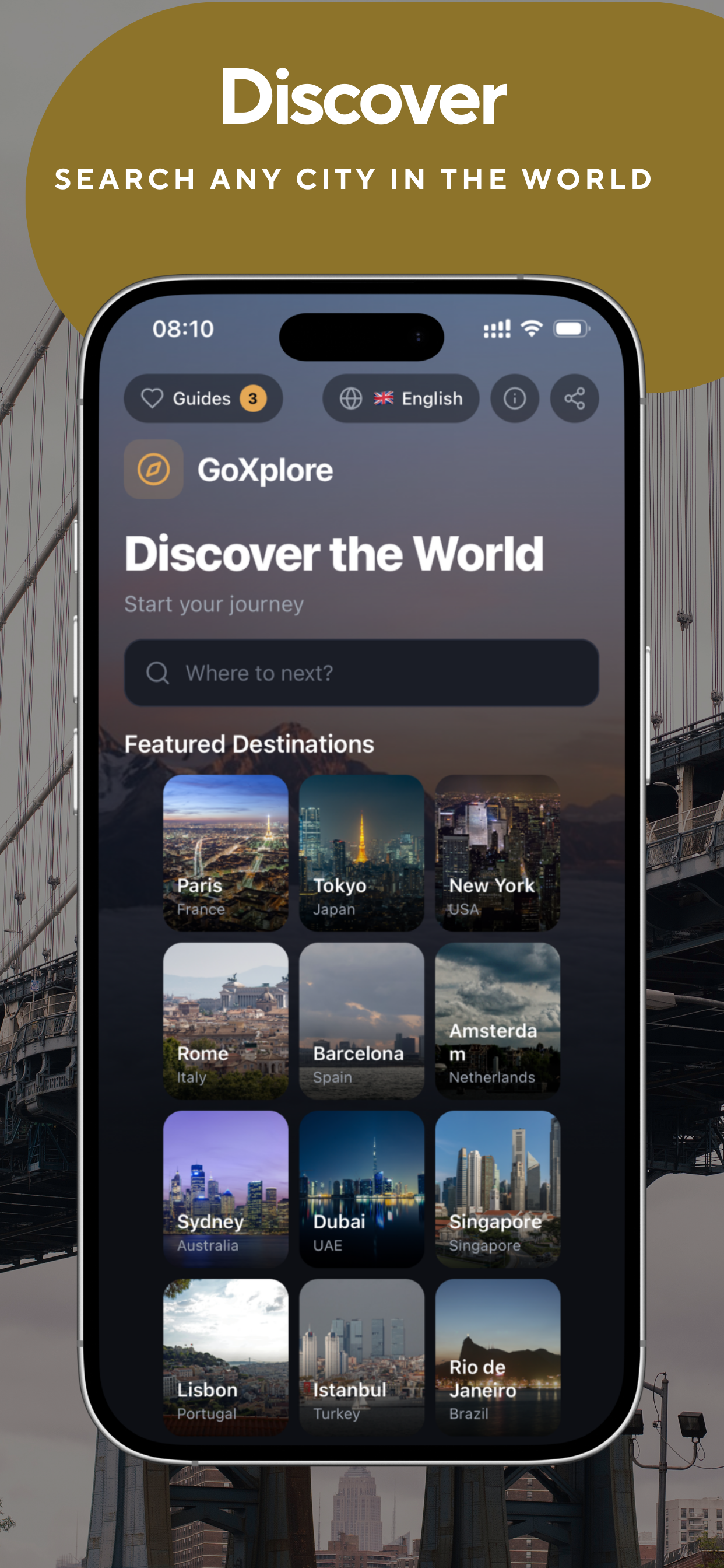 GoXplore Travel Guide screenshot 2
