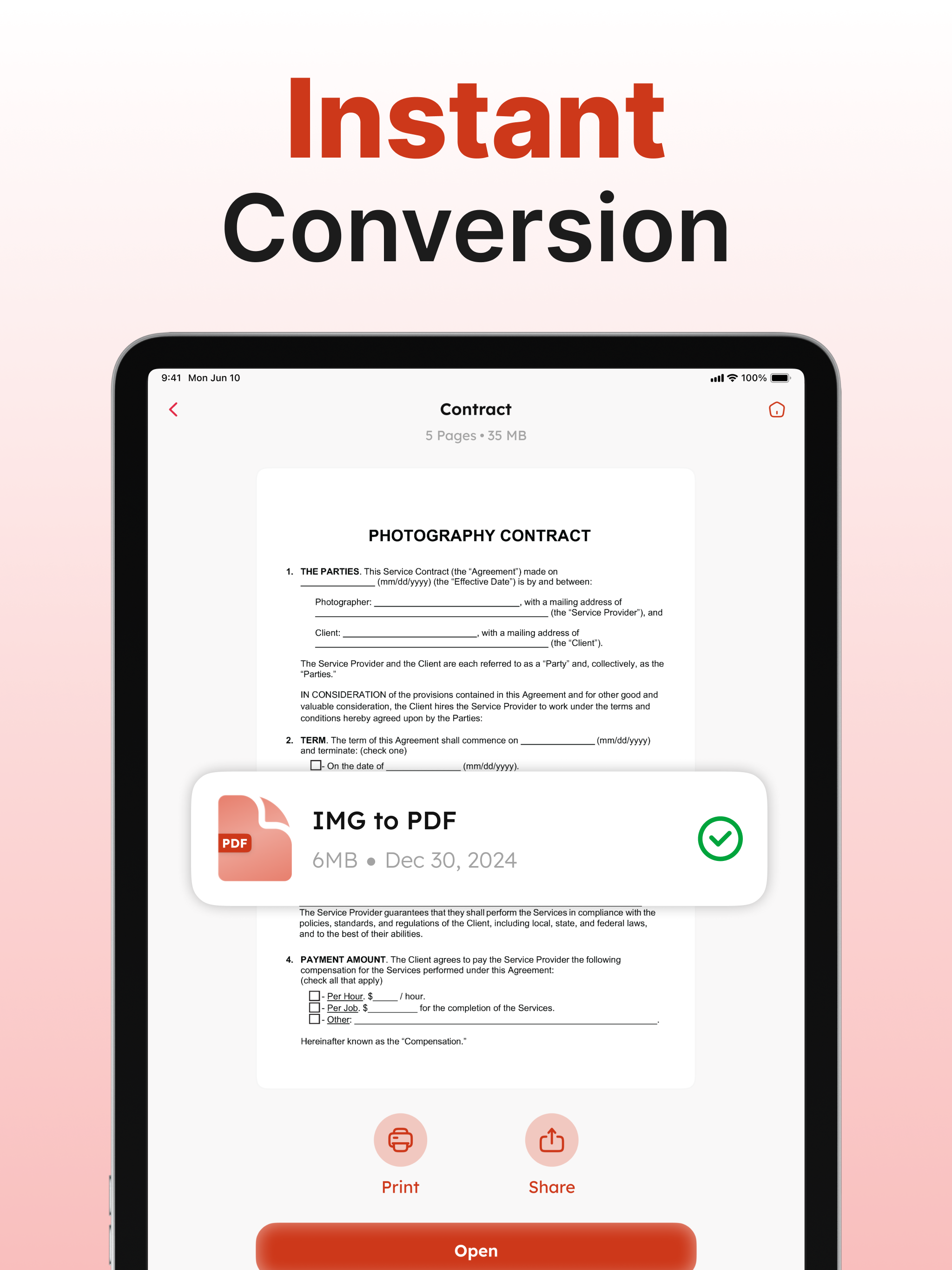 Photo to PDF Converter, Editor screenshot 7