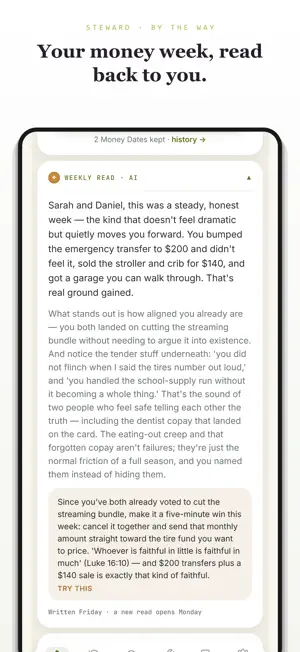 Steward — Couples Money Talks screenshot 4