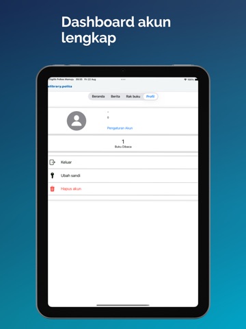 Elibrary Polita iPad screenshot 6