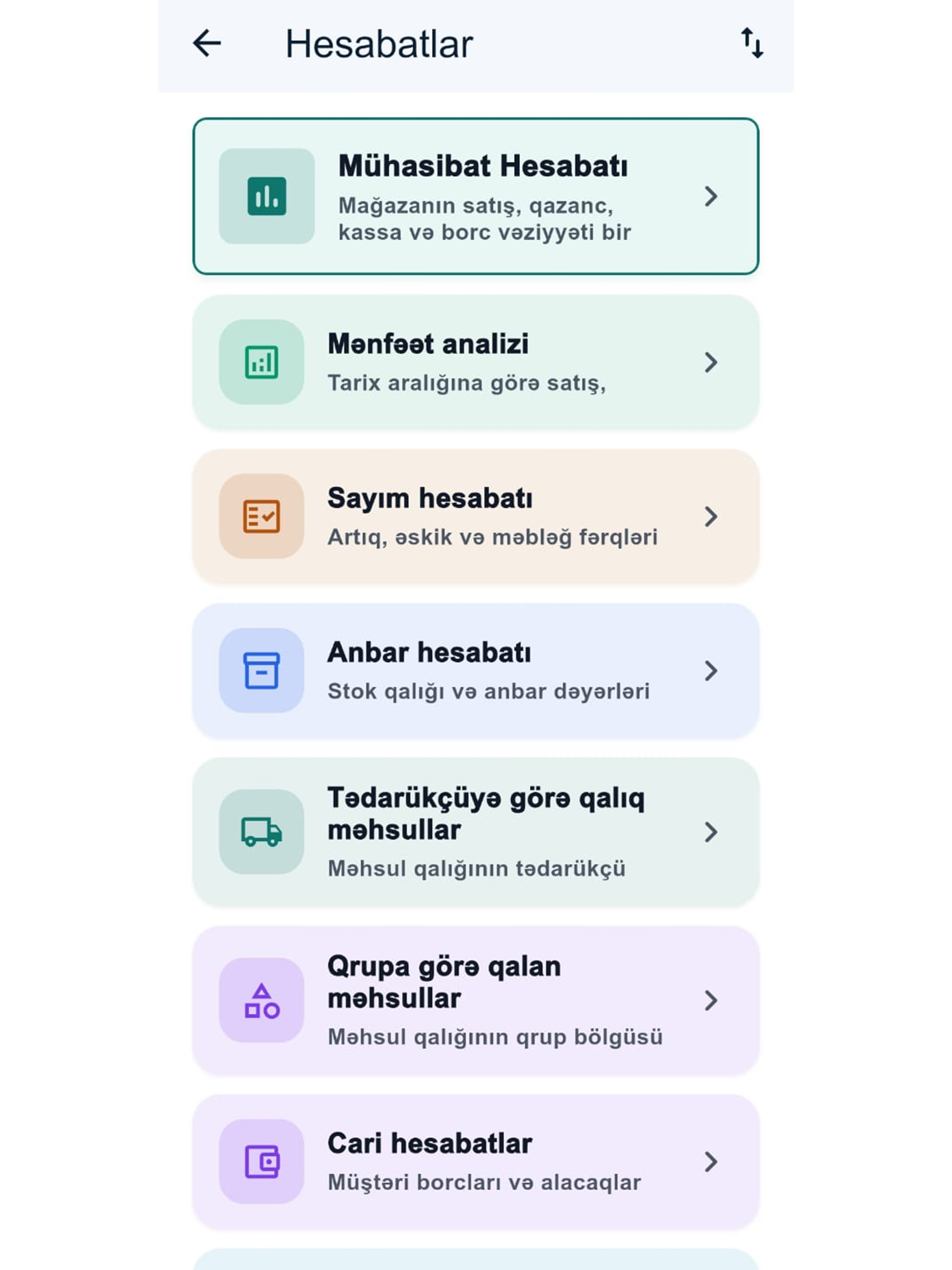 ComfortPOS Magaza screenshot 8
