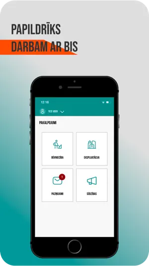 BIS mobile screenshot 2