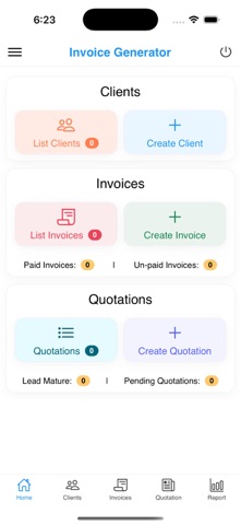 Invoice Generator App Screenshot 2 of 3
