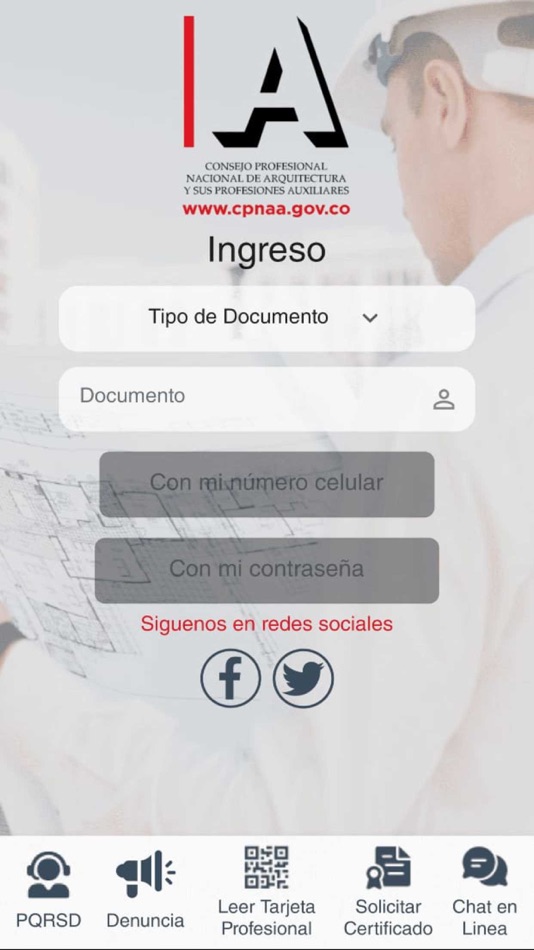 #2. CPNAAPP (iOS) By: Consejo Profesional Nacional de Arquitectura y sus Profesiones Auxiliares