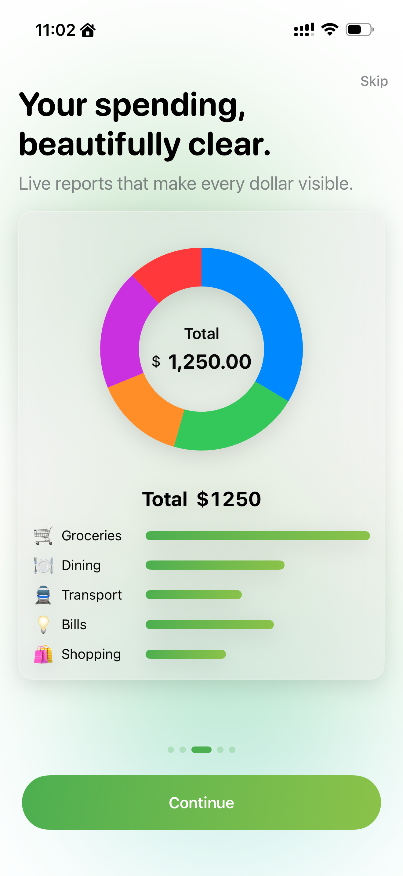 GlintBudget screenshot 3