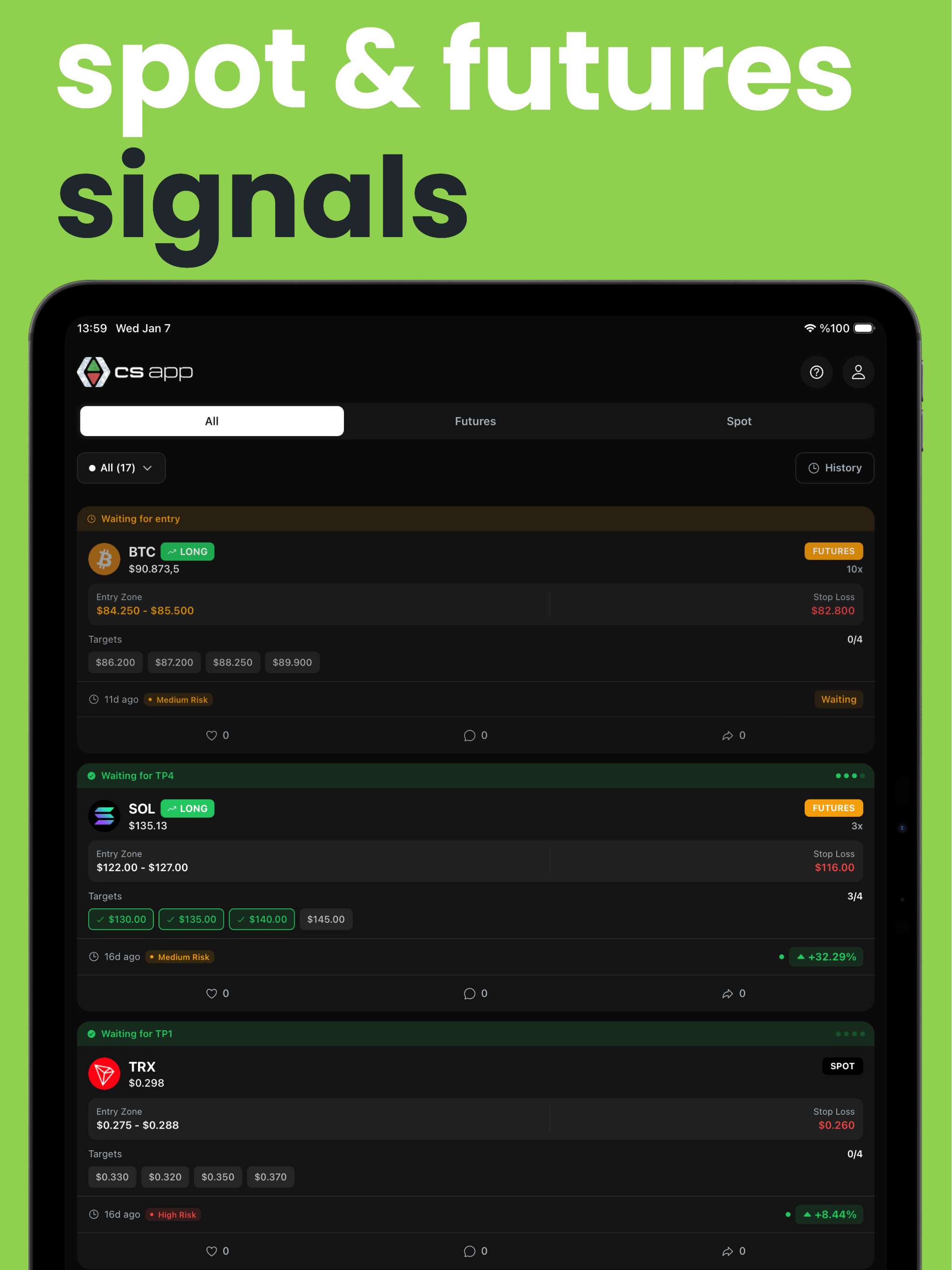 Crypto Signals & Trade Signals screenshot 13