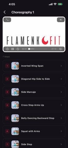 FlamenkFit screenshot