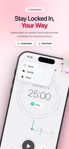 Deeply: Focus & Pomodoro Timer Screenshot 8 of 9