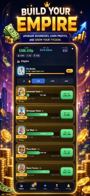 Cash Empire: Idle Tycoon screenshot 2