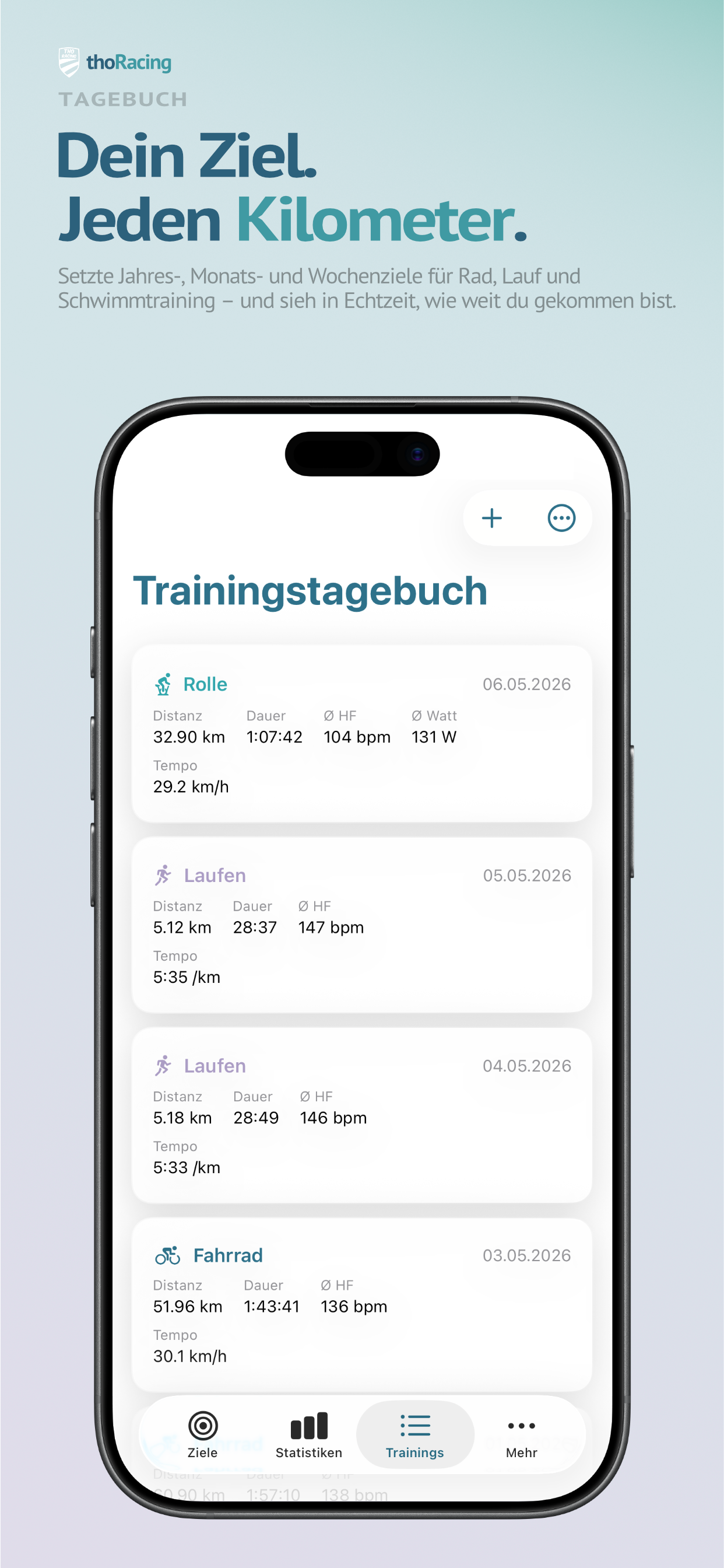 Trainingsbuch screenshot 3