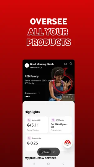 My Vodafone Ireland screenshot 2