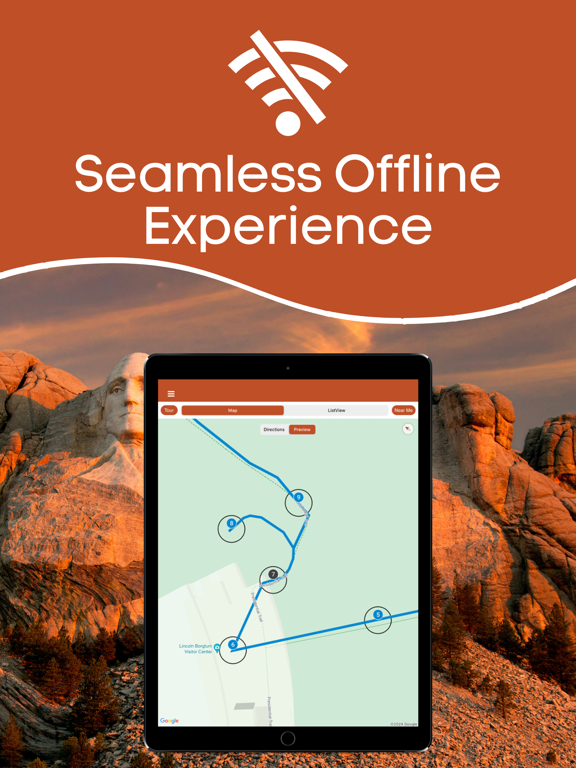 Mount Rushmore Memorial Guide iPad screenshot 6 - Travel app
