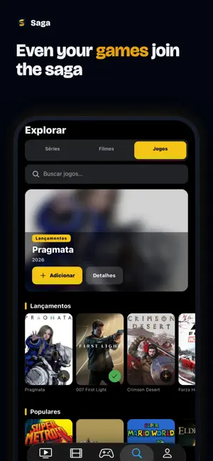 Saga: TV Show & Movie Tracker screenshot 3