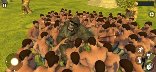 Gorilla Vs 100 Men iPhone screenshot