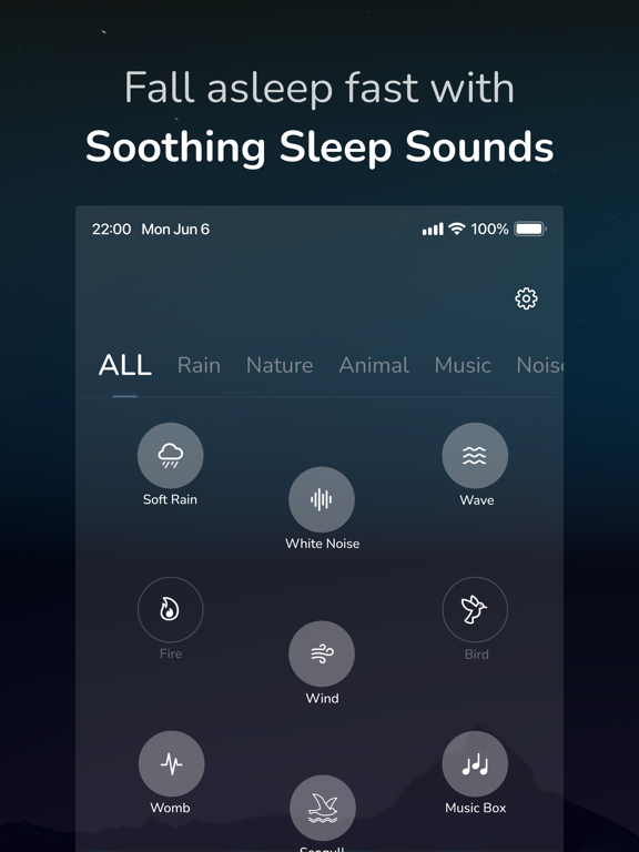 White Noise - Sound Machine iPad screenshot 3 - Health & Fitness app
