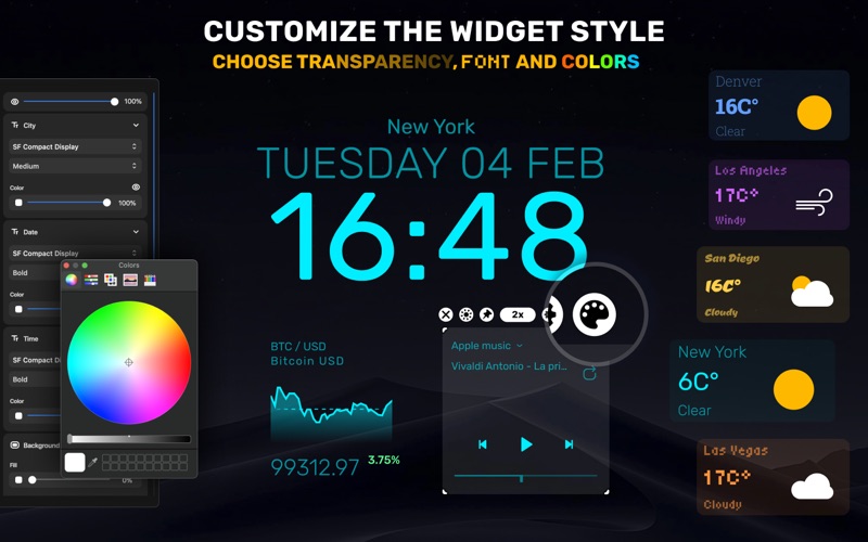 Screenshot #3 pour Widgetter: Widgets & Dashboard