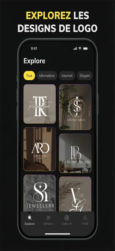 Créateur Logo IA,Design Marque screenshot 6 of 7