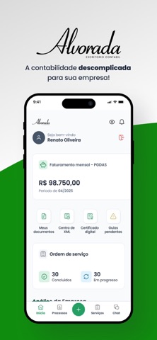 ESCRITÓRIO ALVORADA APP screenshot