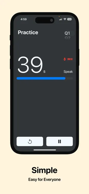 Toeic Speaking Practice: Timer screenshot 2