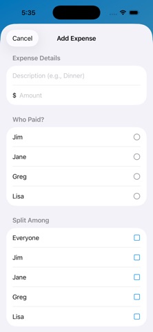 Split Monkey - Bill Splitter Screenshot 4 of 6