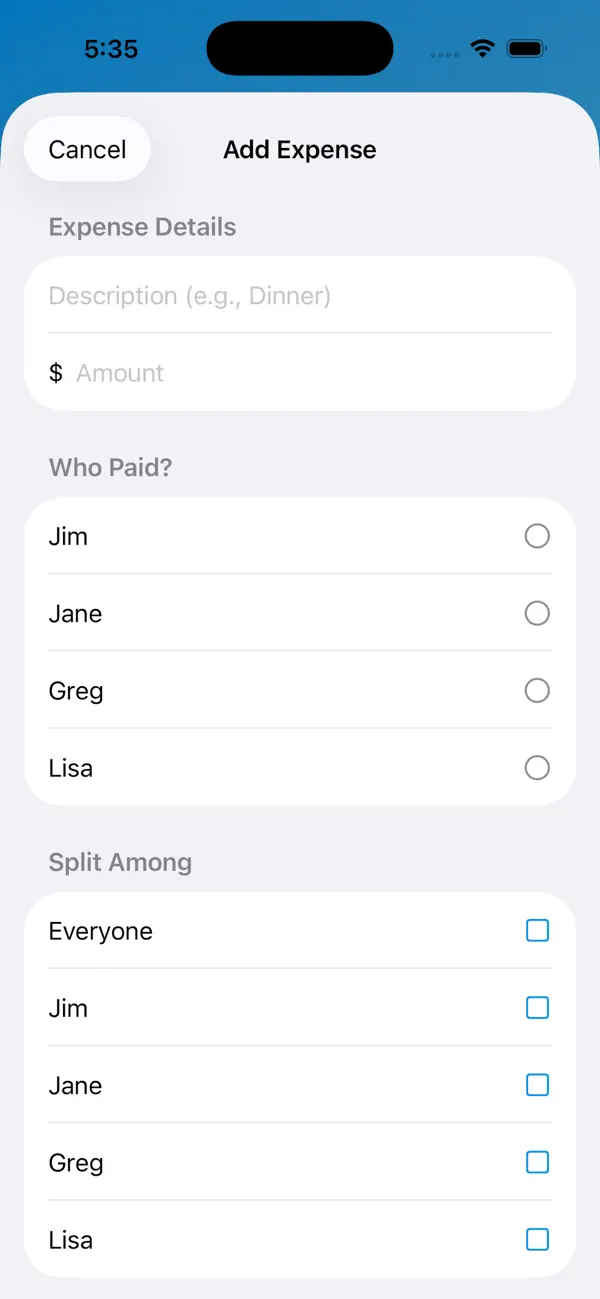 #4. Split Monkey - Bill Splitter (iOS) Ved: Anthony Meuse