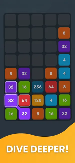 Merge Dive : Number Link screenshot 3