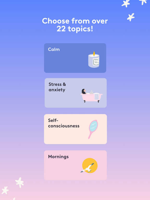 Clementine: Sleep & Confidence iPad screenshot 4 - Health & Fitness app