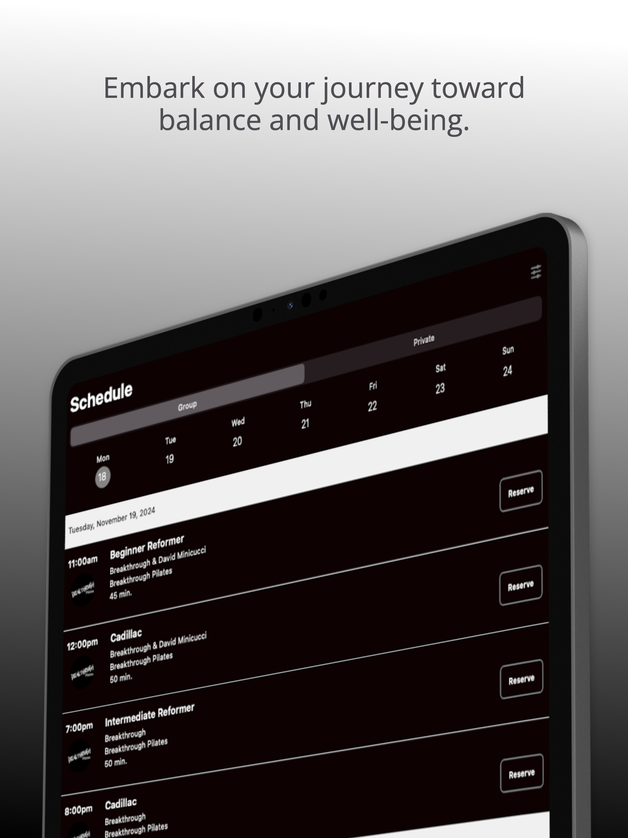 Breakthrough Pilates screenshot 9