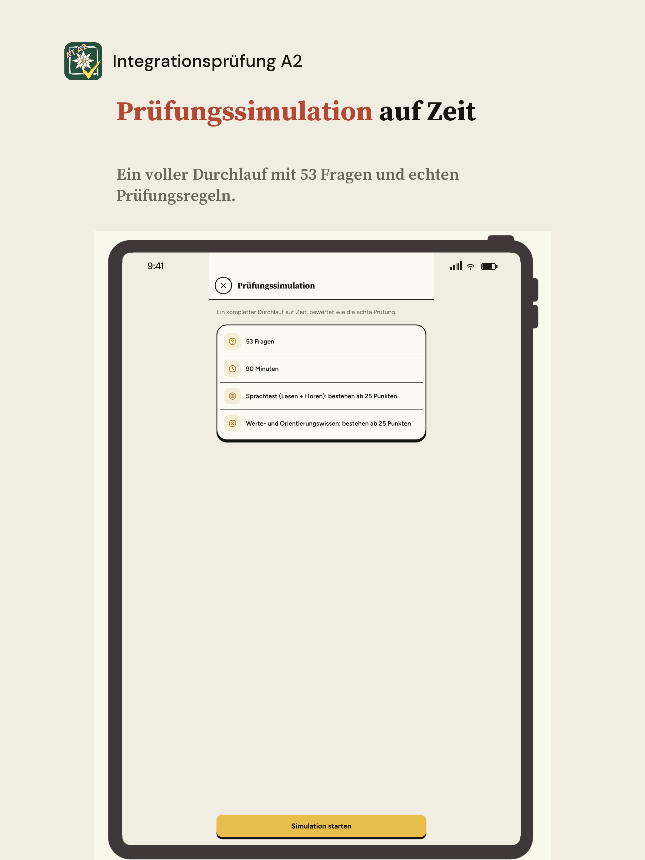 Integrationsprüfung A2 screenshot 15