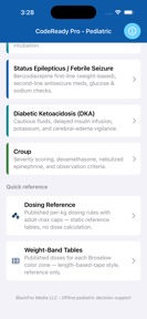 CodeReady Pro - Pediatric screenshot