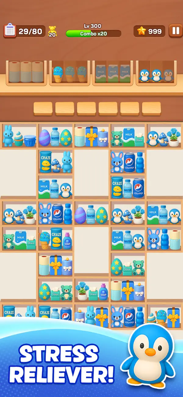 #5. Goods Jam: Goods Sorting (iOS) By: Zego Global Pte Ltd