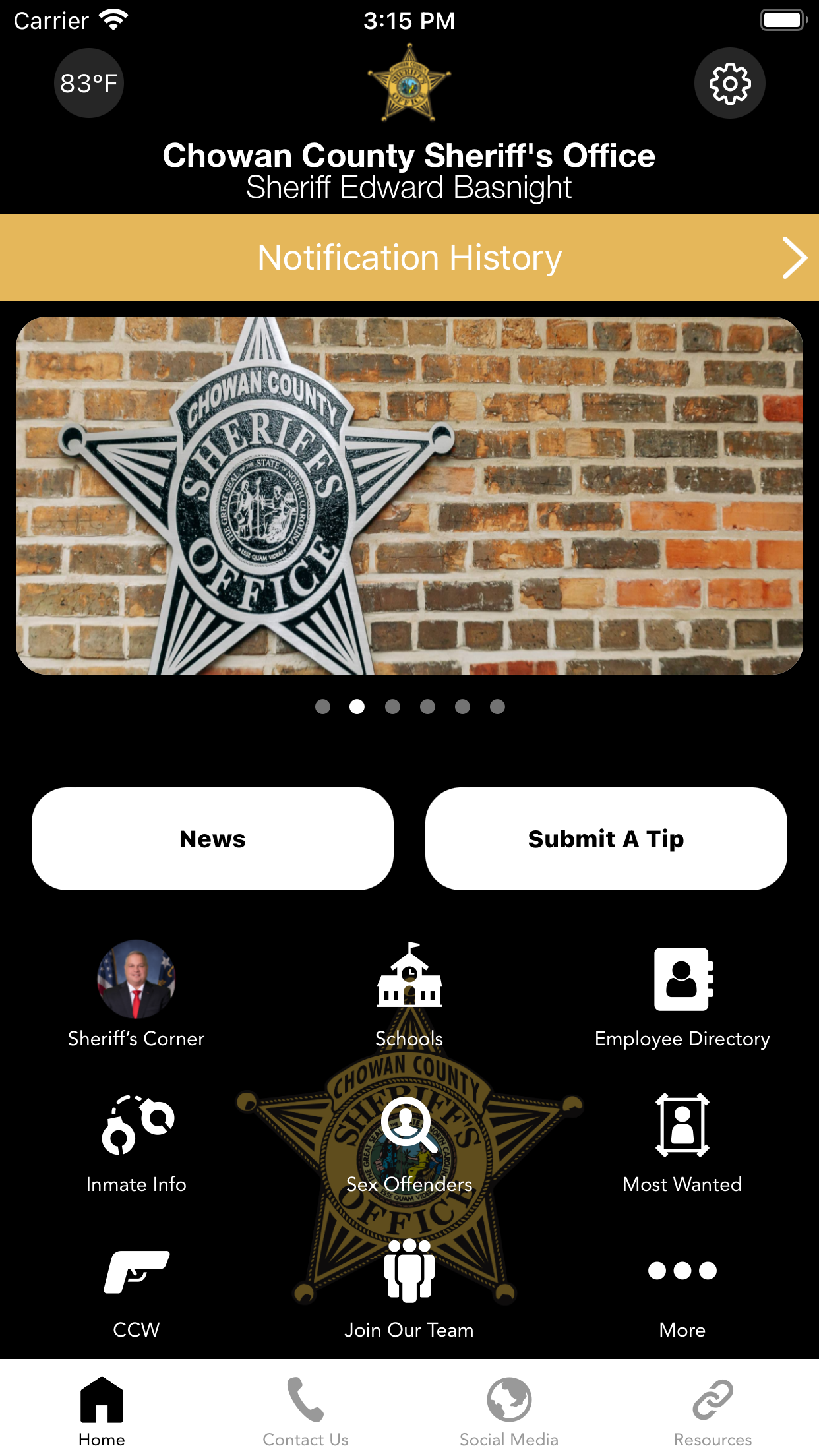 Chowan County Sheriff’s Office