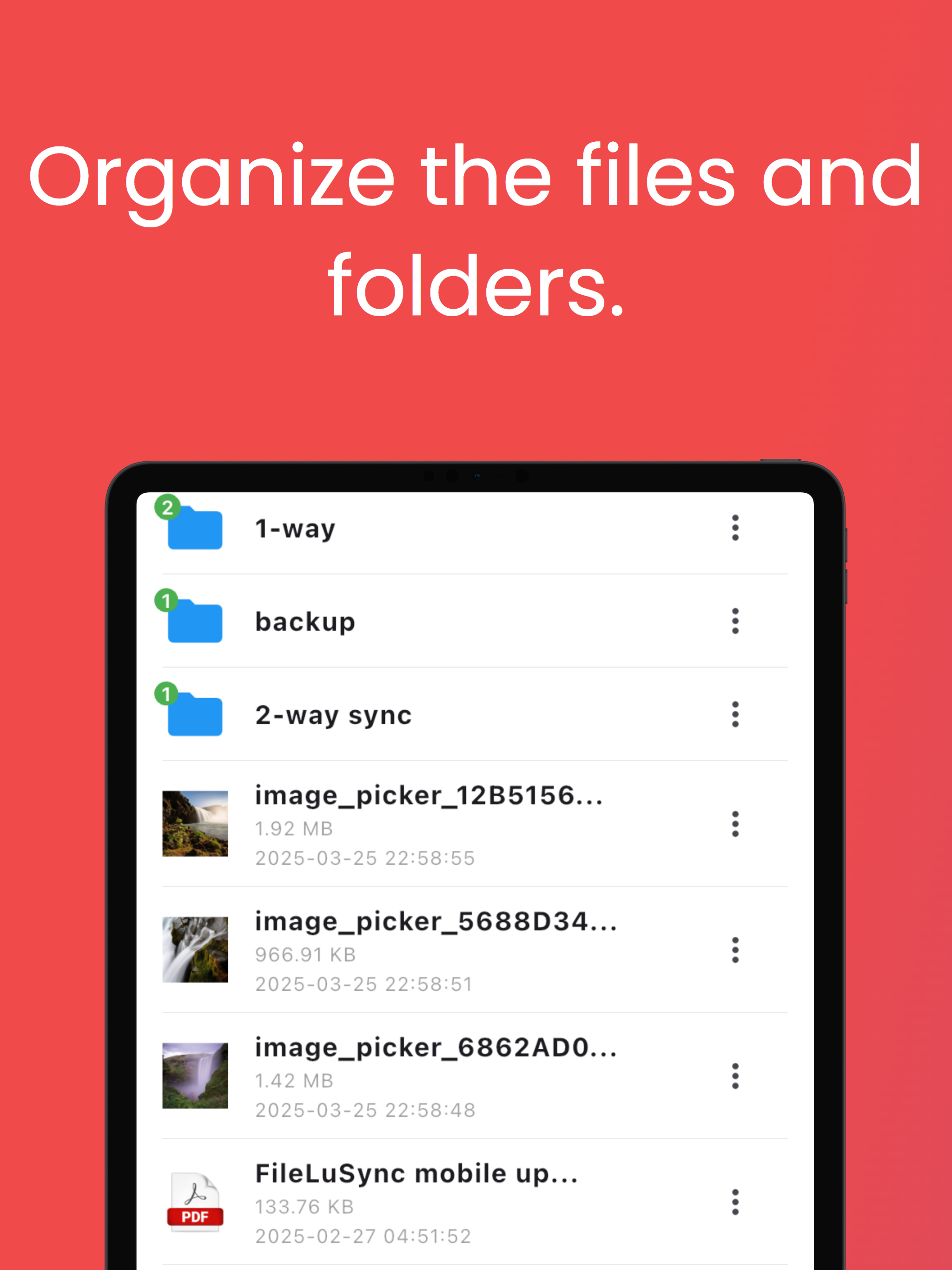 FileLuSync - Auto File Backup screenshot 7