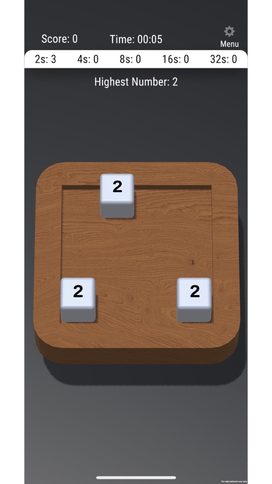 #5. Fusion 3D - Merge 2248 Numbers (iOS) 由: Puffin Design Inc.