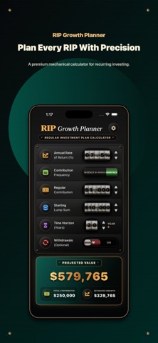 RIP Growth Planner screenshot