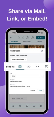 Forms for Google Forms & Doc iPhone screenshot